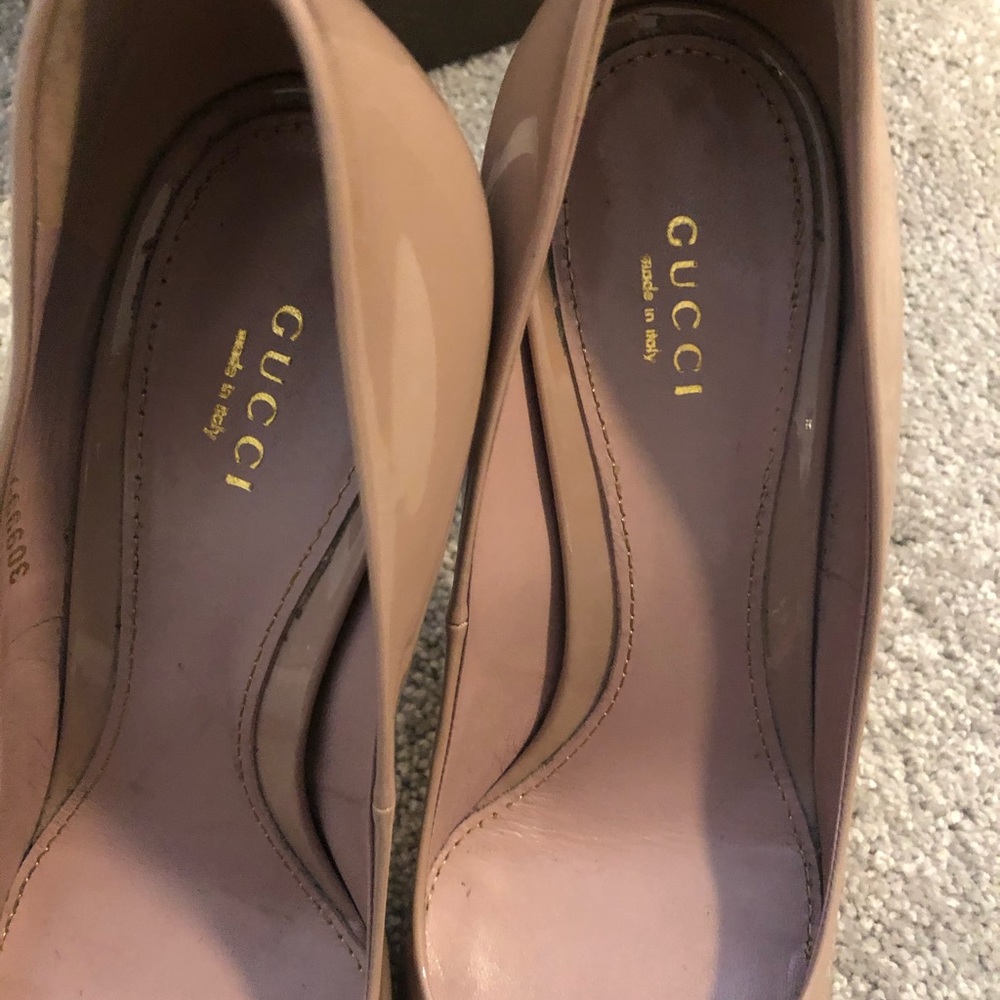 Nude Gucci Heels - Picture 5 of 5